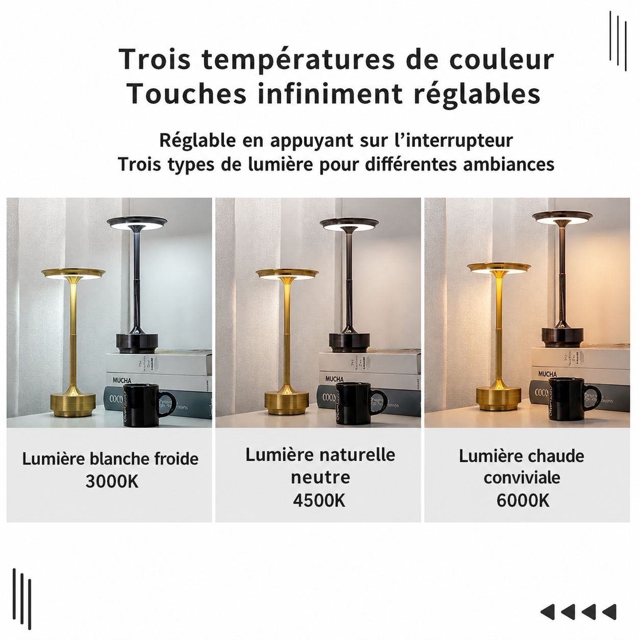 Lampe Sans Fil  Élysia